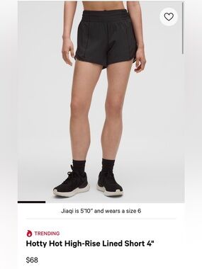 Lululemon Hotty Hot High-Rise